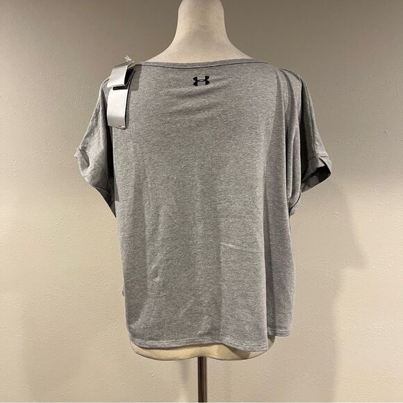 Under Armer Gray Motivational gym Graphic Tee size large - Picture 6 of 13